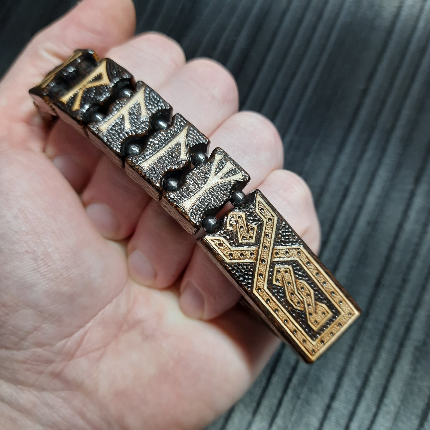 Chetki handmade wooden "The Legendary Runebearer"