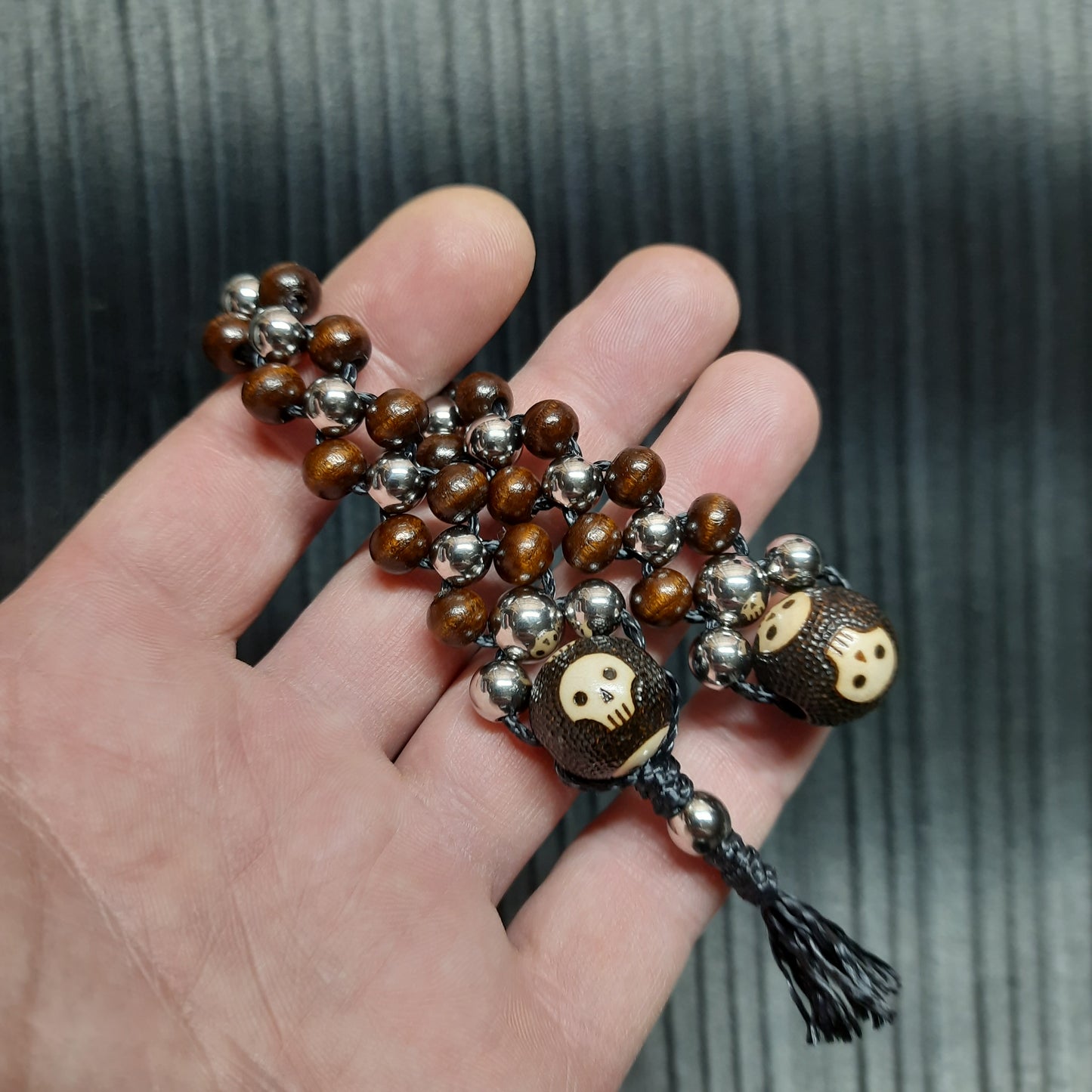 Chetki wooden handmade "Night Guardian of the Mind"