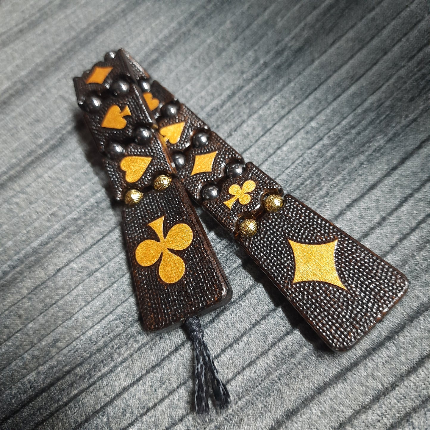 Chetki wooden handmade "Golden Lucky"