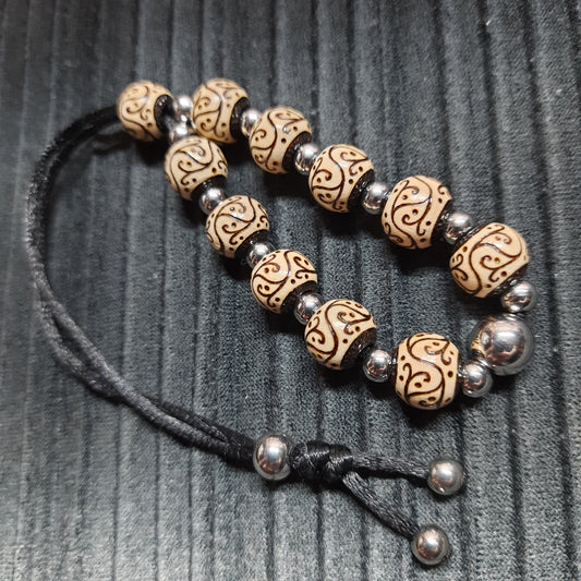 Komboloi wooden handmade "Airy melody"