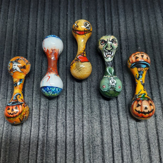 Knuckleroller, hand-painted with paints + souvenir