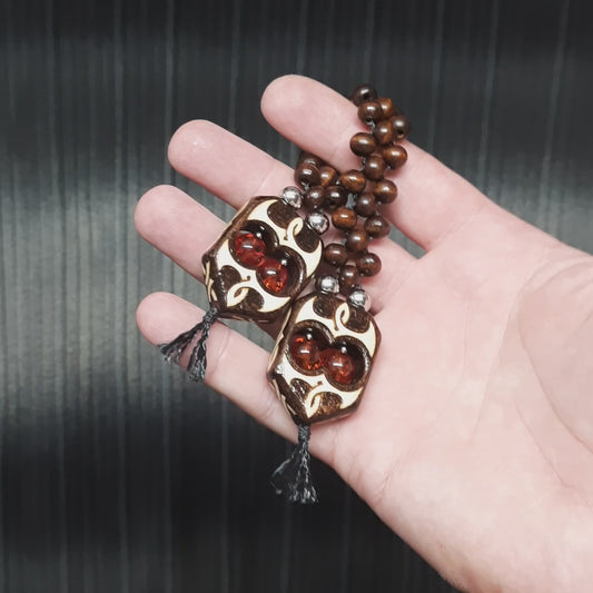 Chetki wooden "The look of truth" handmade (SCU: 250601)