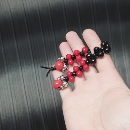 Chetki handmade "Red and Black Baron" (SCU: 250414-2)