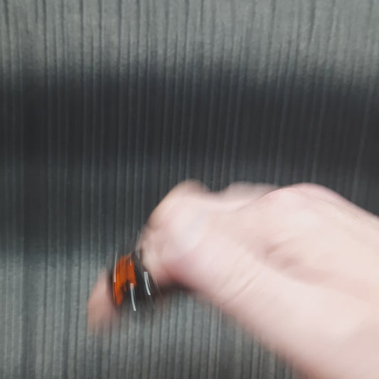 Chetki handmade wooden "Mr. Pumpkin's Smile"