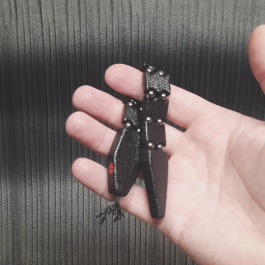 Chetki wooden "Black snake" v3, handmade (SCU: 250902)