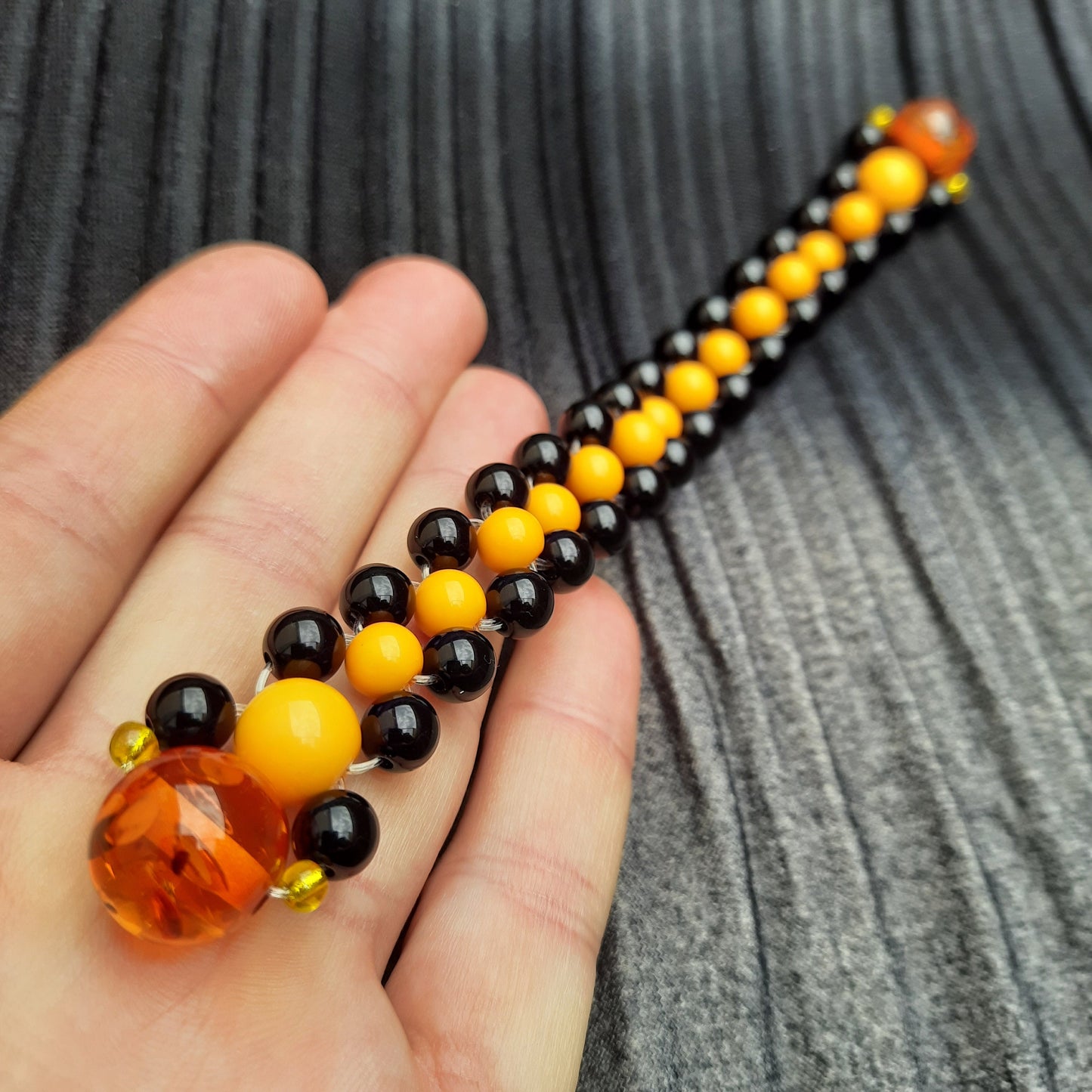 Chetki "The King of the Golden Dunes", rosary, anti-stress meditation and finger training (SCU: 416)