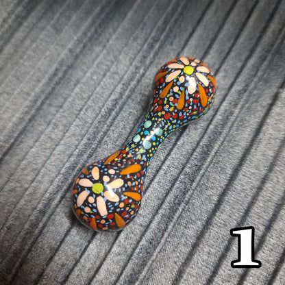 Knuckleroller, hand-painted with paints
