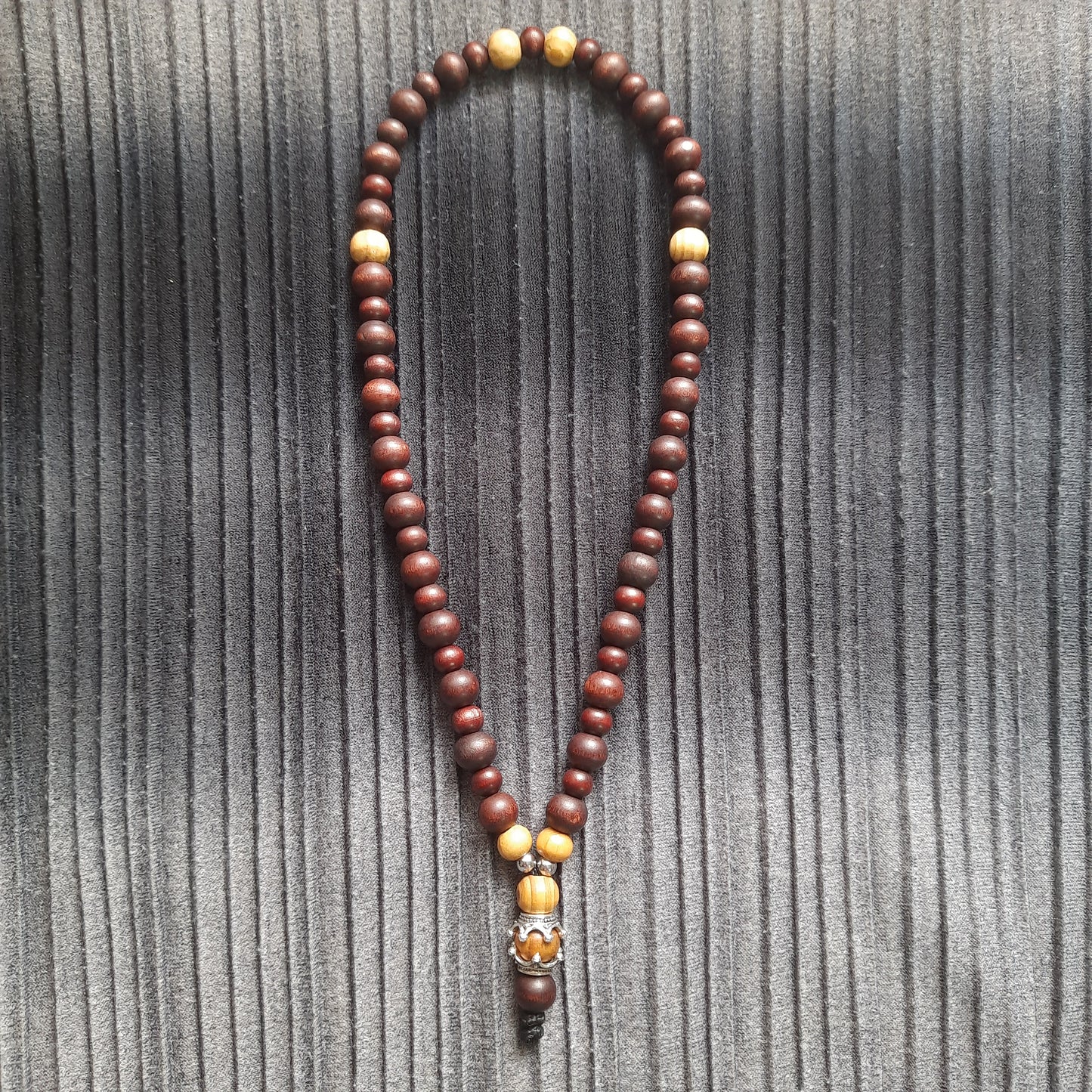 Car rosary "Fair balance", auto rosary for mirror and gearboxy, antistress meditation and finger training (SCU: 3-10-15)