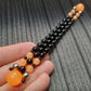 Handmade flip rosary (chetki), assembled from round plastic beads. The chotki has good flexibility thanks to the silicone cord. This fidget is used as an anti-stress, skill toy, stylish accessory and collectible.