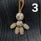 Pocket buddy Wooden keychain "Voodoo doll, magnetic" antistress, fidget, pocket friend (SCU: 240125-29)