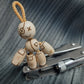 Pocket buddy Wooden keychain magnetic "Voodoo doll: Yes/no" antistress, fidget, pocket friend (SCU: 240132)