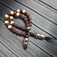 Chetki "Wise fellow traveler" v5, handmade, rosary,  anti-stress meditation and finger training (SCU: 240319)