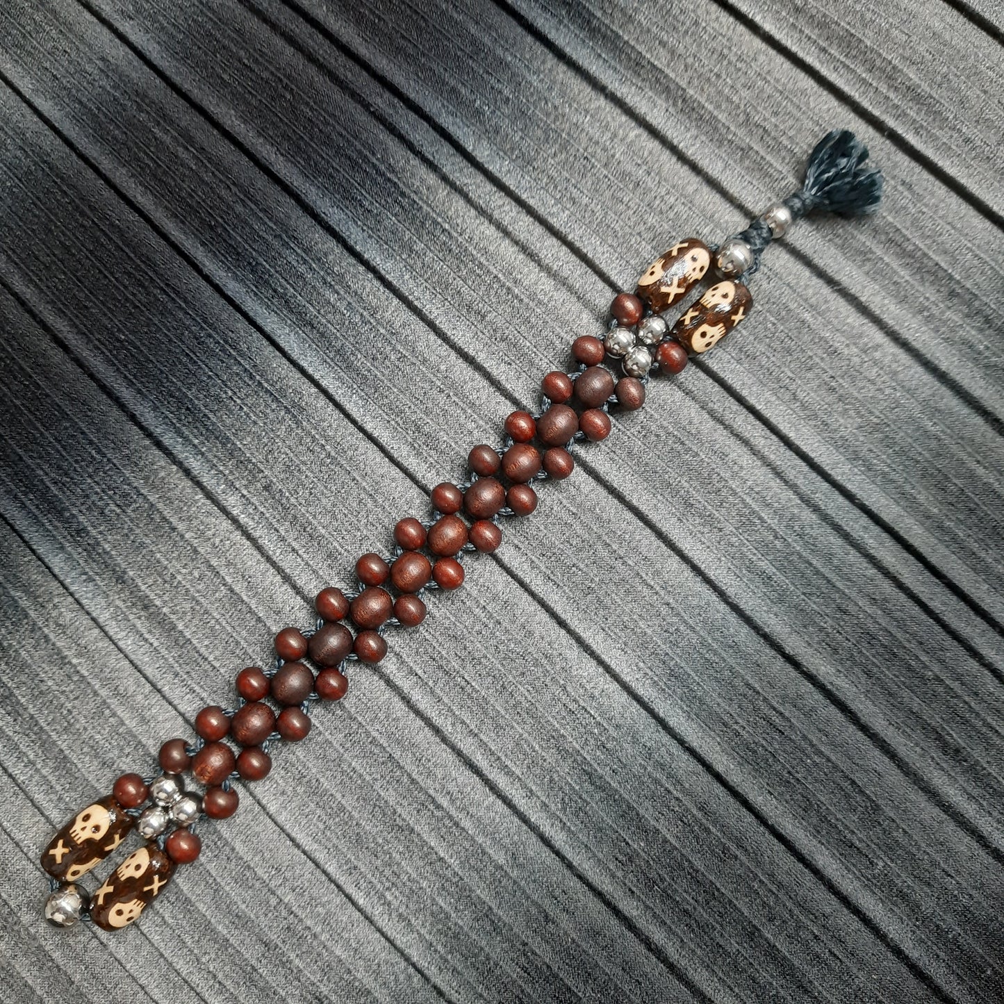 Chetki handmade "Pirate's luck" rosary,  anti-stress meditation and finger training, worry beads (SCU: 240309-10)