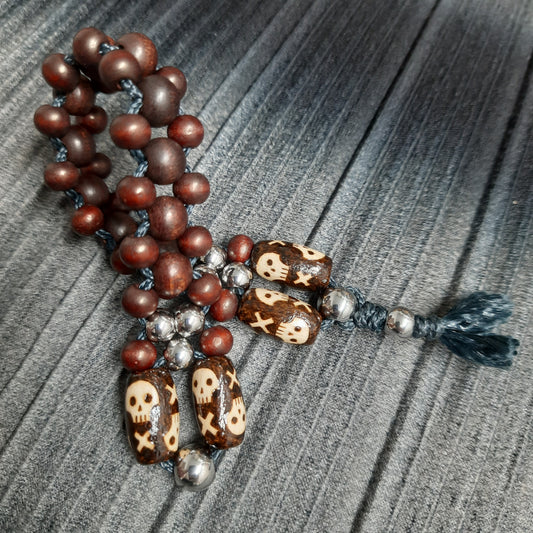 Chetki handmade "Pirate's luck" rosary,  anti-stress meditation and finger training, worry beads (SCU: 240309-10)