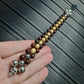 Chetki handmade "Wooden Joe" 4v, rosary,  anti-stress meditation and finger training, worry beads (SCU: 240325)