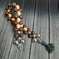 Chetki handmade "Wooden Joe" 4v, rosary,  anti-stress meditation and finger training, worry beads (SCU: 240325)