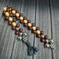 Chetki handmade "Wooden Joe" 4v, rosary,  anti-stress meditation and finger training, worry beads (SCU: 240325)