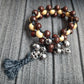 Chetki handmade "Wooden Joe" 4v, rosary,  anti-stress meditation and finger training, worry beads (SCU: 240325)