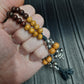 Chetki handmade "Charon's partner" 8v, rosary,  anti-stress meditation and finger training (SCU: 240411)