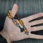 Chetki handmade "Charon's partner" 8v, rosary,  anti-stress meditation and finger training (SCU: 240411)