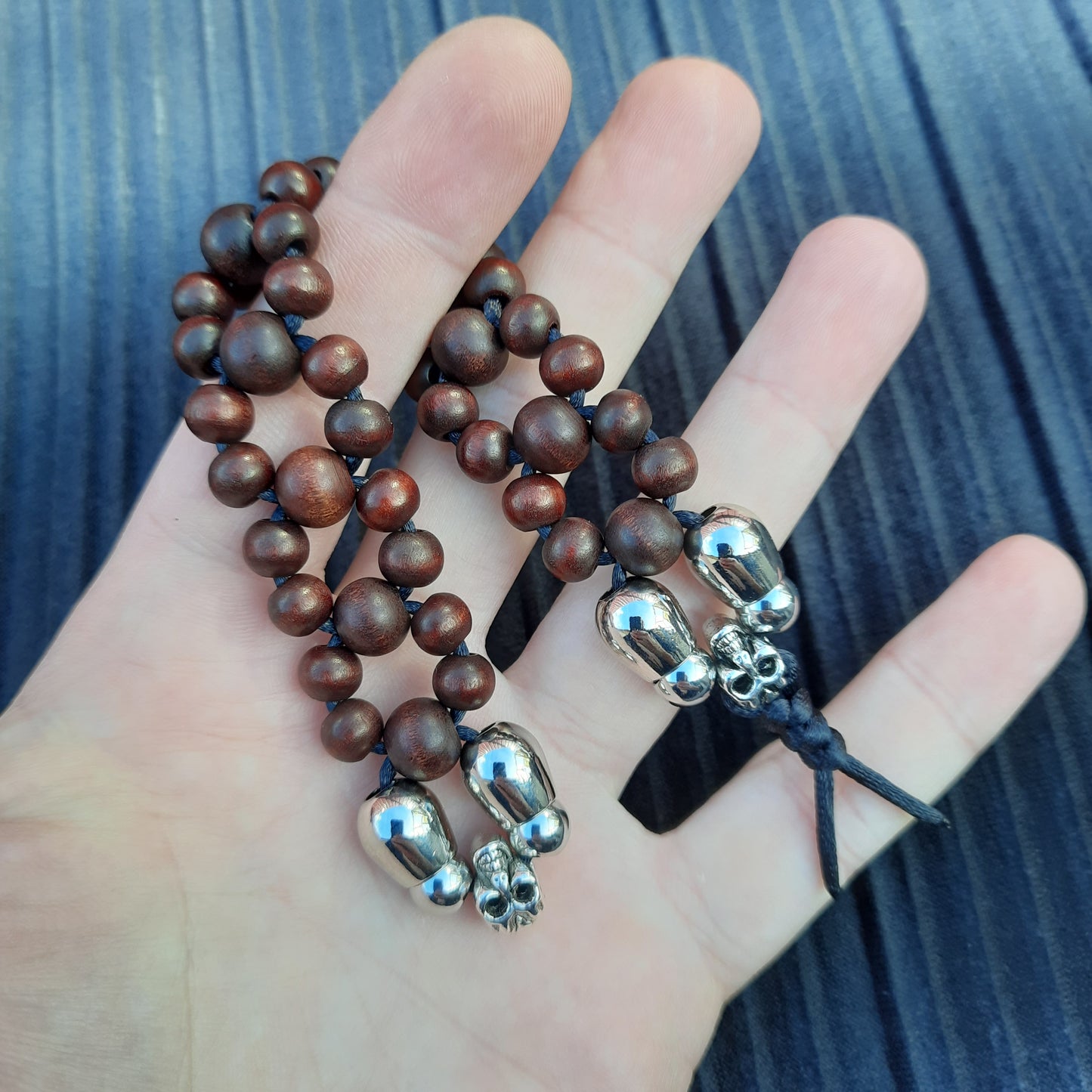 Chetki "Breath of Wisdom" handmade, rosary,  anti-stress meditation and finger training, worry beads (SCU: 240415)