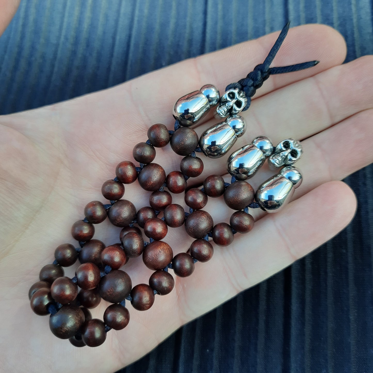 Chetki "Breath of Wisdom" handmade, rosary,  anti-stress meditation and finger training, worry beads (SCU: 240415)