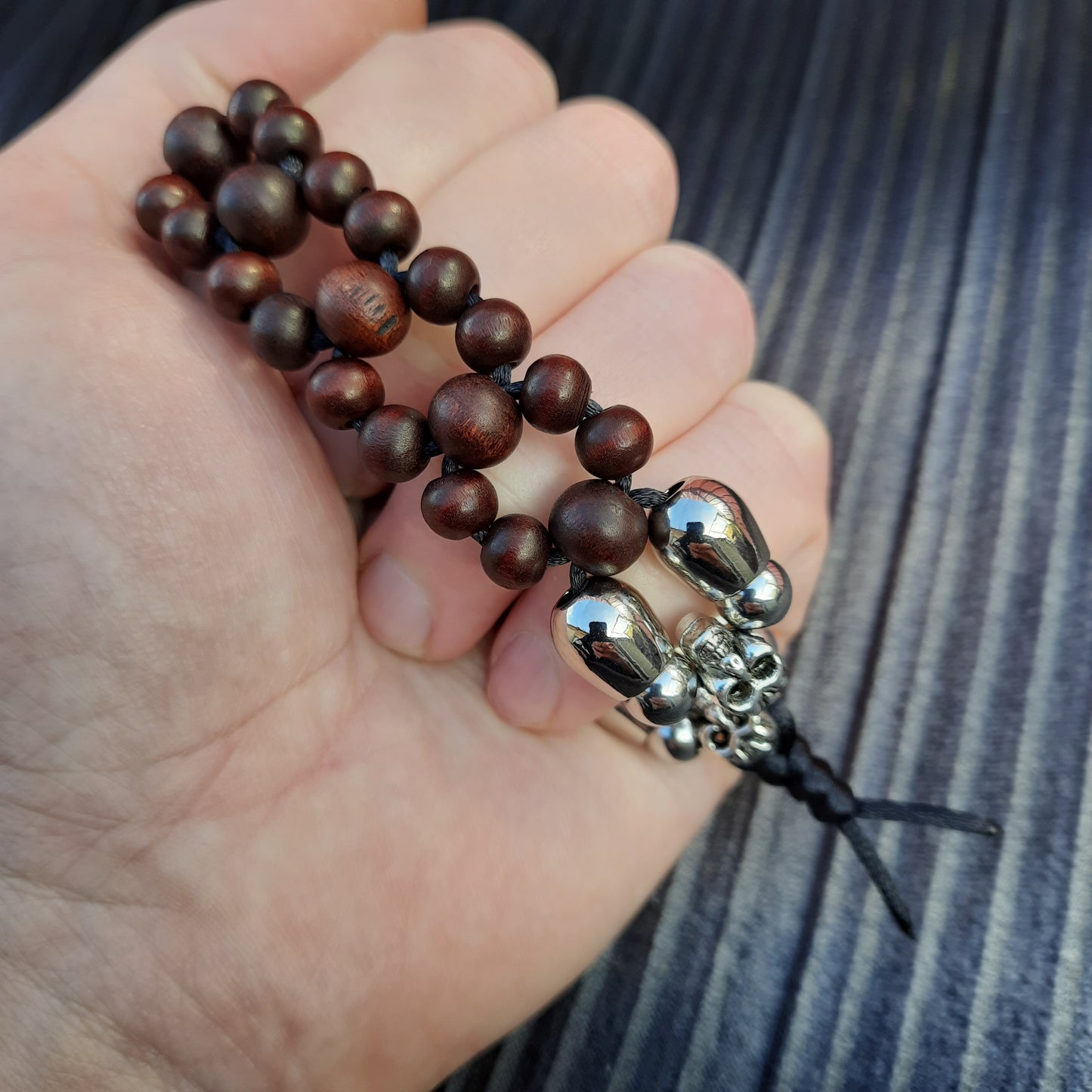 Chetki "Breath of Wisdom" handmade, rosary,  anti-stress meditation and finger training, worry beads (SCU: 240415)