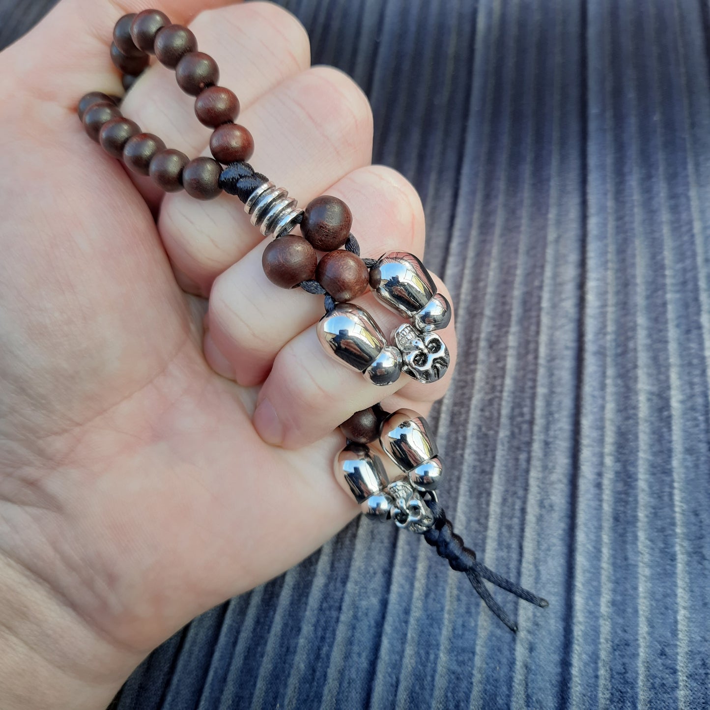 Chetki "Clarity of Thought" v2, handmade, rosary,  anti-stress meditation and finger training, worry beads (SCU: 240412-13)