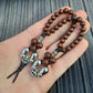 Chetki "Clarity of Thought" v2, handmade, rosary,  anti-stress meditation and finger training, worry beads (SCU: 240412-13)