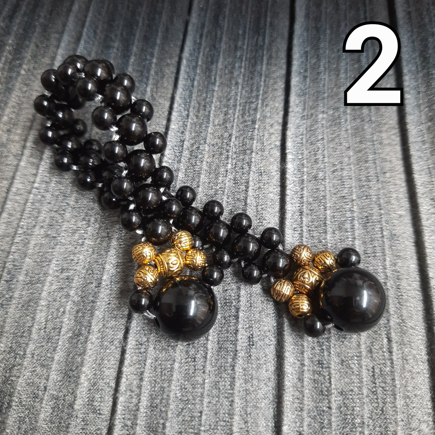 Chetki "Golden Seal of Good Luck" rosary, anti-stress meditation and finger training (SCU:  240506-09)