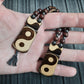 Chetki wood "Yin Yang" handmade, rosary, anti-stress meditation and finger training, worry beads, tzbex (SCU: 240617)