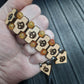 Chetki "Light gang" wooden, handmade, rosary,  anti-stress meditation and finger training, worry beads (SCU: 240607)