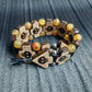 Chetki "Light gang" wooden, handmade, rosary,  anti-stress meditation and finger training, worry beads (SCU: 240607)