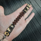 Chetki bracelet "Flexible yin-yang" wooden rosary, anti-stress meditation and finger training, anxiety beads (SCU: 240604)