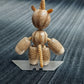 Pocket buddy wooden keychain magnetic "Cat" antistress, fidget, pocket friend (SCU: 240716)