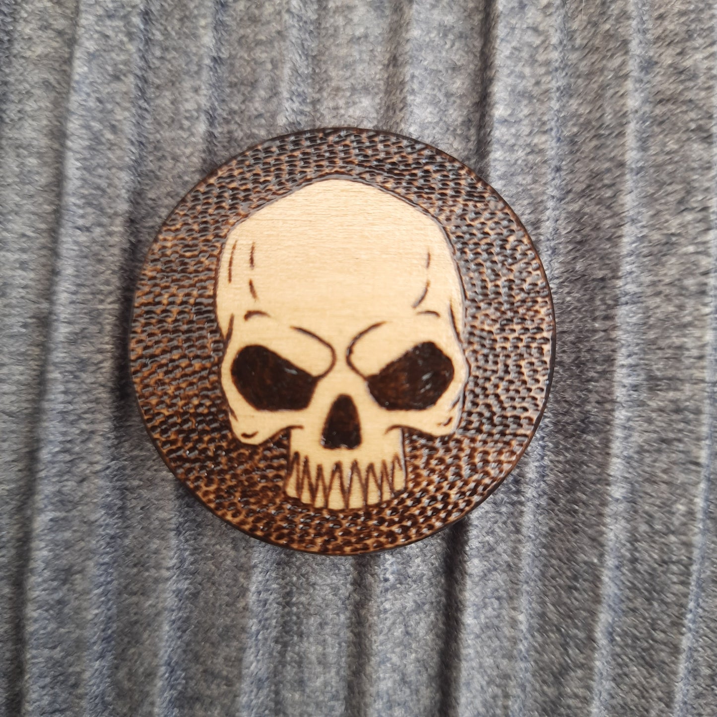 Magnetic slider "Pirate mark" anti-stress clicker, handmade (SCU: 240720)