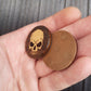 Magnetic slider "Pirate mark" anti-stress clicker, handmade (SCU: 240720)