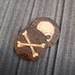 Magnetic slider "Pirate mark" anti-stress clicker, handmade (SCU: 240720)