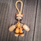 Pocket buddy wooden keychain magnetic "Space Raccoon" antistress, fidget, pocket friend (SCU: 240718)