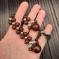 Chetki handmade "Dark Guardian" rosary, anti-stress meditation and finger training (SCU: 240708)