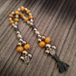 Chetki handmade "Charon's partner" v11 rosary,  anti-stress meditation and finger training (SCU: 240711)