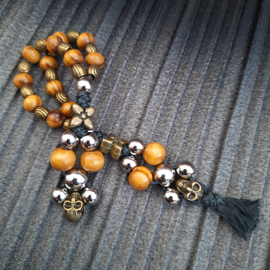 Chetki handmade "Charon's partner" v14 rosary anti-stress meditation and finger training (SCU: 240714)