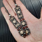 Chetki bracelet "Black Pirate" wooden rosary, anti-stress meditation and finger training, anxiety beads (SCU: 240811)