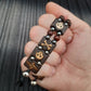 Chetki bracelet "Black Pirate" wooden rosary, anti-stress meditation and finger training, anxiety beads (SCU: 240811)