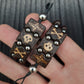 Chetki bracelet "Black Pirate" wooden rosary, anti-stress meditation and finger training, anxiety beads (SCU: 240811)