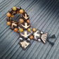 Wooden chetki "Fish skeleton" rosary, anti-stress meditation and finger training, anxiety beads (SCU: 240806)