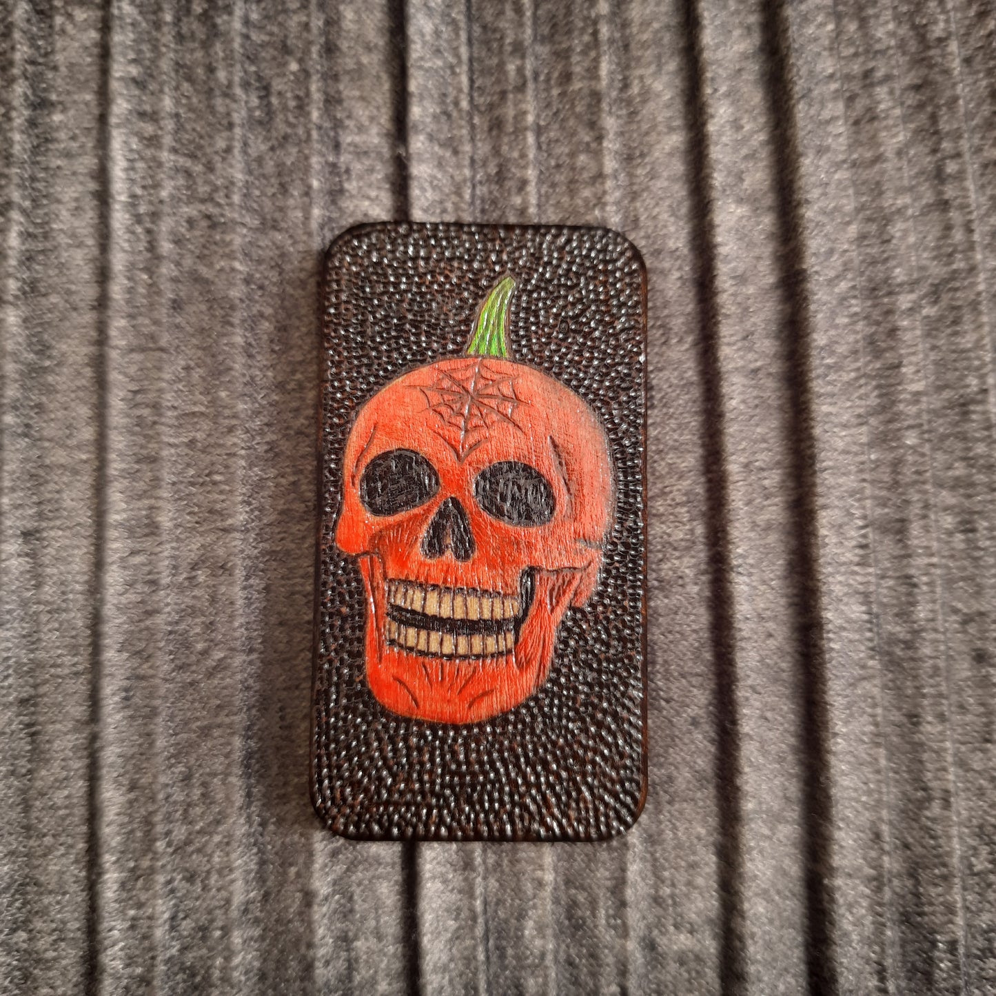 Magnetic slider "Happy Halloween" anti-stress clicker, handmade (SCU: 240821)