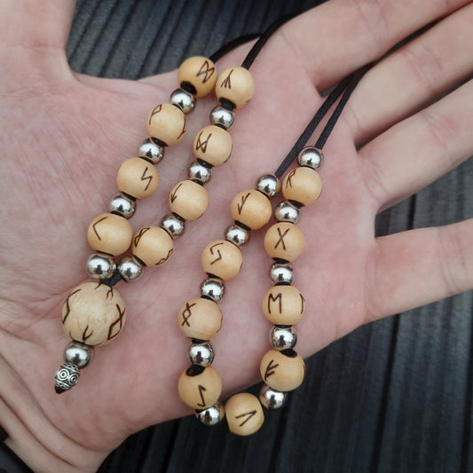 Komboloi bracelet chetki "Runes" anti-stress meditation (SCU: 240819)