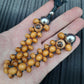 Chetki handmade "Cowboy kick" rosary, anti-stress meditation and finger training (SCU: 240812)