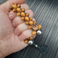 Chetki handmade "Cowboy kick" rosary, anti-stress meditation and finger training (SCU: 240812)